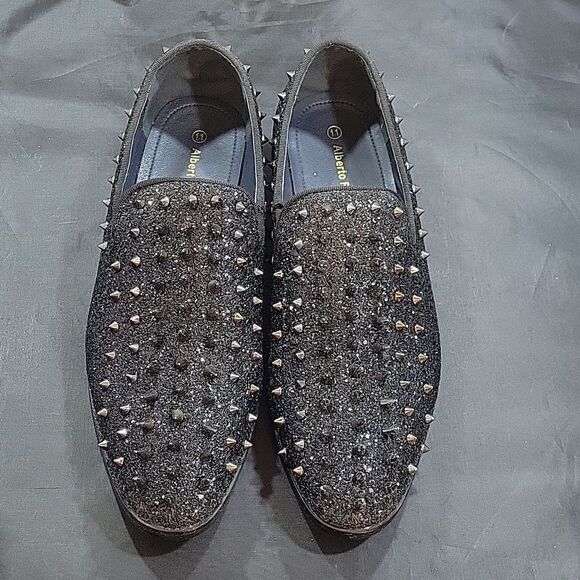 ALBERTO FELLINI MEN'S GLITTER DRESSES HOES SPARKO16 - Picture 2 of 16